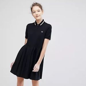 Fred Perry Pleated polo dress
